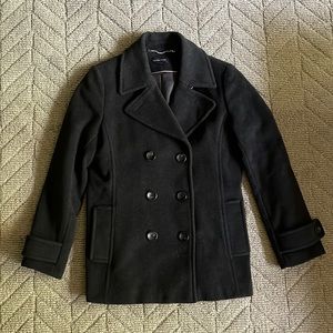 Lands End Women’s wool pea coat.Excellent condition. Only worn a few times.